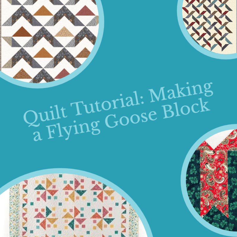 How to Make a Flying Geese Quilt Block